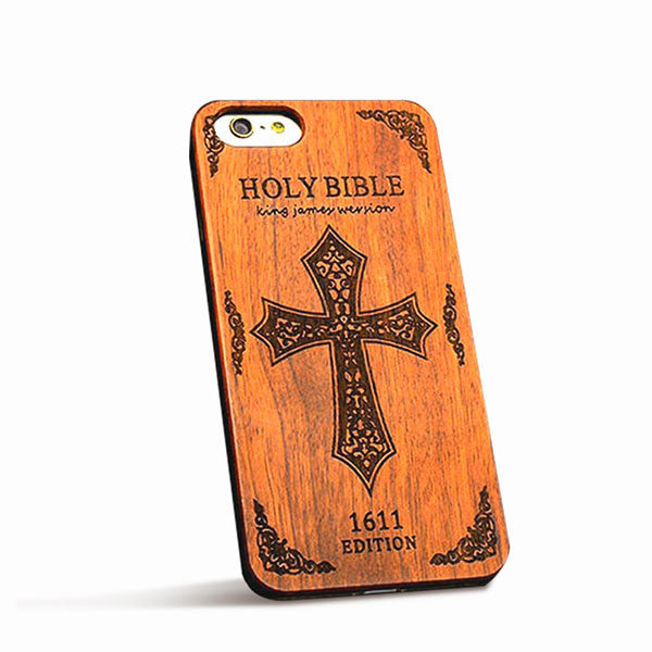 Retro Wood Case For iPhone Models