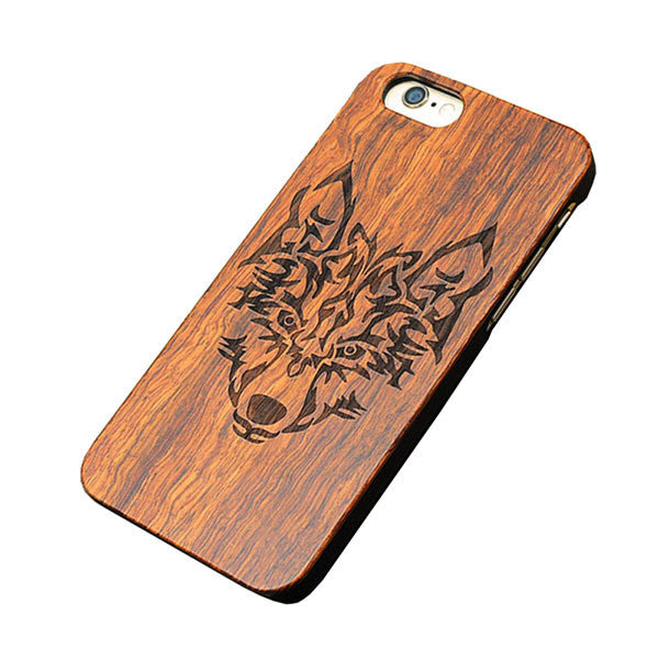 Retro Wood Case For iPhone Models